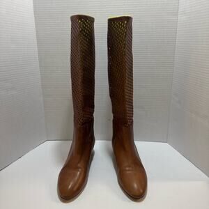 Loeffler Randall leather boots sz 7.5‎